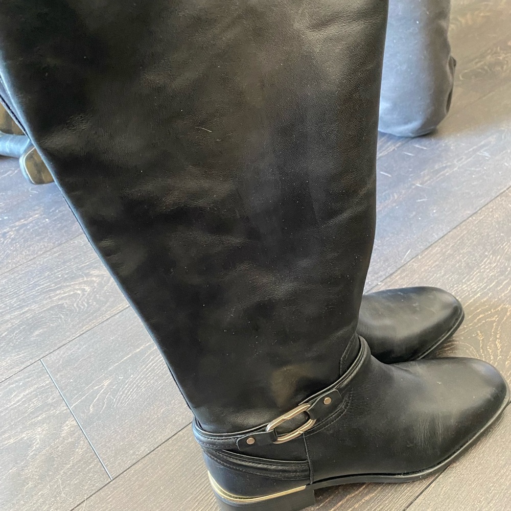 Aldo Black Heeled Boots